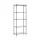 Artiss 5-Tier Metal Kitchen Rack Shelving Unit 55x30x150cm Adjustable Heavy Duty Storage Shelf Black for Pantry