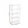 Artiss 5-Tier Metal Kitchen Shelf 60x35x150cm Silver Adjustable Storage Shelving Unit 50kg Per Tier