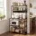 Artiss 5-Tier Kitchen Rack 90x40x153cm with 2 Power Outlets Reinforced Metal Frame PB Shelves (Black)