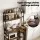 Artiss 5-Tier Kitchen Rack 90x40x153cm with 2 Power Outlets Reinforced Metal Frame PB Shelves (Black)