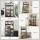 Artiss 5-Tier Kitchen Rack 90x40x153cm with 2 Power Outlets Reinforced Metal Frame PB Shelves (Black)