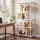 Artiss 5-Tier Foldable Kitchen Bakers Rack 71cm Microwave Stand Metal Storage Shelf with Caster Wheels White