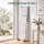Artiss 5-Tier Foldable Kitchen Bakers Rack 71cm Microwave Stand Metal Storage Shelf with Caster Wheels White