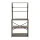 Artiss 6-Tier Kitchen Rack Microwave Storage Shelf 80cm x 167cm Black Brown Heavy Duty Shelving Unit