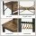Artiss 6-Tier Kitchen Rack Microwave Storage Shelf 80cm x 167cm Black Brown Heavy Duty Shelving Unit