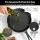 5-Star Chef Cast Iron Fry Pan Set 14/16/20/24cm Induction Gas Ceramic Campfire Durable Non-Coated Cookware