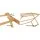 Artiss Bamboo Clothes Airer: Eco-Friendly Foldable Rack with 11 Bars, Smooth Varnish Finish, 74x36x107cm, Easy Assembly