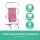 Devanti Electric Heated Towel Rail 5 Bars Freestanding Stainless Steel Clothes Dryer Warmer with Waterproof Switch