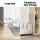 Devanti Foldable Electric Heated Towel Rail Rack – 18 Rods, 24H Timer, Whisper-Quiet, Energy Efficient, Aluminium