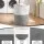 Artiss Woven Cotton Rope Laundry Basket 47L White Grey Foldable Handles 47x60cm Stylish Hamper 47L Storage