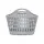 Artiss Large Foldable Laundry Basket Hamper, 49x36x39cm Grey Plastic, Ventilated, Lightweight, Easy Carry Handle