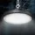 Leier LED High Bay Lights, Aluminium, 100W, 26cm Diameter, Epistar Chips, Industrial Workshop Lighting, 3-Year Warranty