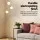 Artiss 3-Light Tree Floor Lamp 165cm with Sphere Glass Shades, Metal Pole, 360-Degree Glow for Modern Living Spaces
