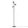 Artiss 3-Head LED Tree Floor Lamp 36W Dimmable Remote Touch Control Black