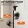 Artiss 3-Head LED Tree Floor Lamp 36W Dimmable Remote Touch Control Black