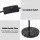 Artiss Modern Black Arched Floor Lamp with Heavy-Duty Marble Base, Adjustable Height & Rotating Head, 167cm Tall