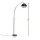Artiss Modern Black Arched Floor Lamp with Heavy-Duty Marble Base, Adjustable Height & Rotating Head, 167cm Tall