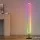 Artiss RGB LED Floor Lamp 118cm Remote Control Corner Light Stand, APP Control, Adjustable Brightness, Aluminium
