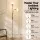 Artiss 180cm Gold Floor Lamp with Reading Light Mother and Child Dual Switch E27 E14 Flexible Gooseneck