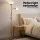 Artiss 180cm Gold Floor Lamp with Reading Light Mother and Child Dual Switch E27 E14 Flexible Gooseneck