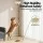 Artiss 180cm Gold Floor Lamp with Reading Light Mother and Child Dual Switch E27 E14 Flexible Gooseneck