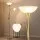 Artiss 180cm Gold Floor Lamp with Reading Light Mother and Child Dual Switch E27 E14 Flexible Gooseneck
