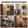 Artiss Floor Lamp Mother and Child Silver Metal 180cm Modern Reading Light with Adjustable Arm and Stable Base