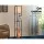 Artiss Vintage Black Floor Lamp with 3 Tier MDF Shelves, NC Lacquer Finish, 160cm Tall, LED Compatible, for Home Decor