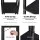 Artiss Vintage Black Floor Lamp with 3 Tier MDF Shelves, NC Lacquer Finish, 160cm Tall, LED Compatible, for Home Decor