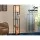 Artiss Vintage Brown Floor Lamp with 3-Tier MDF Shelf, LED Compatible, 160cm Tall, NC Lacquer Finish, Pull-String Switch