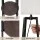Artiss Floor Lamp with 2-Tier MDF Shelf, Linen Shade, Black Finish, 168cm, Modern LED Stand for Living Room Bedroom