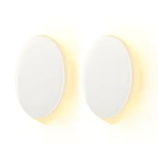 AIPOWER USB‑C Rechargeable Motion Sensor Night Light 2 Pack Slim Magnetic Mount LEDs | 3 Modes 120° Detection