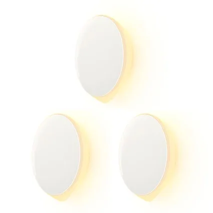 AIPOWER Motion Sensor Night Light USB‑C Rechargeable 3‑Pack for Closets Stairs Pantries with Magnetic Mount