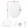 AIPOWER Rechargeable USB‑C Motion Sensor Night Light 4‑Pack Magnetic Mounts 3 Brightness Modes 120° Sensor