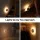 AIPOWER Rechargeable USB‑C Motion Sensor Night Light 4‑Pack Magnetic Mounts 3 Brightness Modes 120° Sensor
