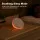 AIPOWER 3-in-1 Bedside Lamp with Wireless 5W Charger Phone Holder Touch Control RGB Modes Stepless Dimming
