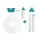 Bestway Pool Cleaner Vacuum Kit with 2 Cleaning Heads, 6m Hose, 1.9m Aluminium Pole for Above Ground Pools