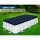 Bestway Durable UV-Resistant PVC Pool Cover with Drainage Holes, Fits 4.12x2.01m Above Ground Pools, Includes Rope Ties