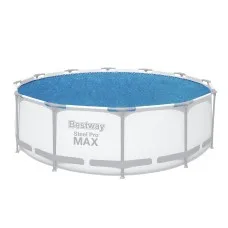Bestway Solar Pool Cover 3.66m Round Above Ground Swimming Pool Blanket for Frame Inflatable and Steel Wall Pools