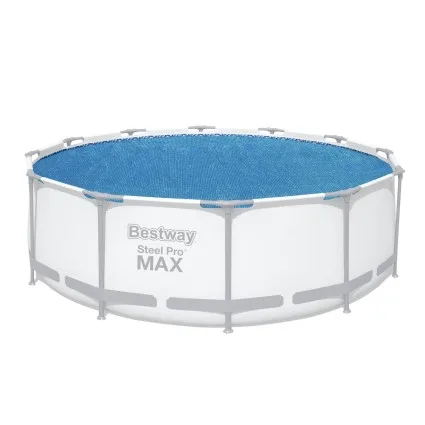Bestway Solar Pool Cover 3.66m Round Above Ground Swimming Pool Blanket for Frame Inflatable and Steel Wall Pools
