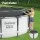 Bestway 3.05m Round Pool Cover, Durable UV-Resistant PVC, Fits Above-Ground Pools, Rope Ties & Drain Holes Included