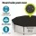 Bestway 3.05m Round Pool Cover, Durable UV-Resistant PVC, Fits Above-Ground Pools, Rope Ties & Drain Holes Included
