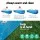 Bestway 4.17m Round Pool Cover - Durable UV-Resistant PE, Solar Heat Retention, Fits Models 56597, 56949, 5612Y
