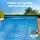 Aqua Buddy 600 Micron Solar Pool Cover 10.5x4.2m with 5.55m Aluminium Roller - Durable, Heat-Boosting, Eco-Friendly