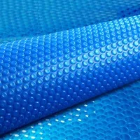Aqua Buddy 11x4.8m Solar Pool Cover - 500 Micron Blue Blanket, Durable Heat Distribution, 5-Year Warranty