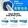 Aqua Buddy 500 Micron Pool Cover & Aluminium Roller Set - 11x4.8m Solar Blanket with Blue-Silver Design, 5-Year Warranty