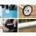 Aqua Buddy 500 Micron Pool Cover & Aluminium Roller Set - 11x4.8m Solar Blanket with Blue-Silver Design, 5-Year Warranty