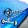 Aqua Buddy 500 Micron Pool Cover & Aluminium Roller Set - 11x4.8m Solar Blanket with Blue-Silver Design, 5-Year Warranty