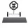 Aqua Buddy 600 Micron 11x4.8m Black Solar Pool Cover with 5.55m Adjustable Aluminium Roller, Heat Retention Set