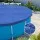 Aqua Buddy 3.66m Round Pool Cover - Durable UV Resistant PE Material, Blue, with Drainage Holes and Anchoring Ropes